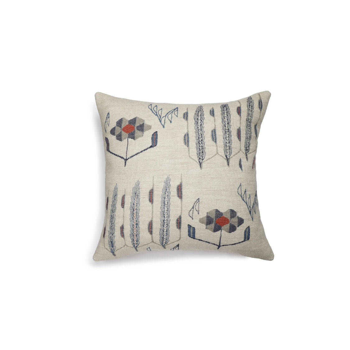 Scapa Home XL lounge & sierkussen â€˜Goghenâ€™ in blauw 75 x 75 cm