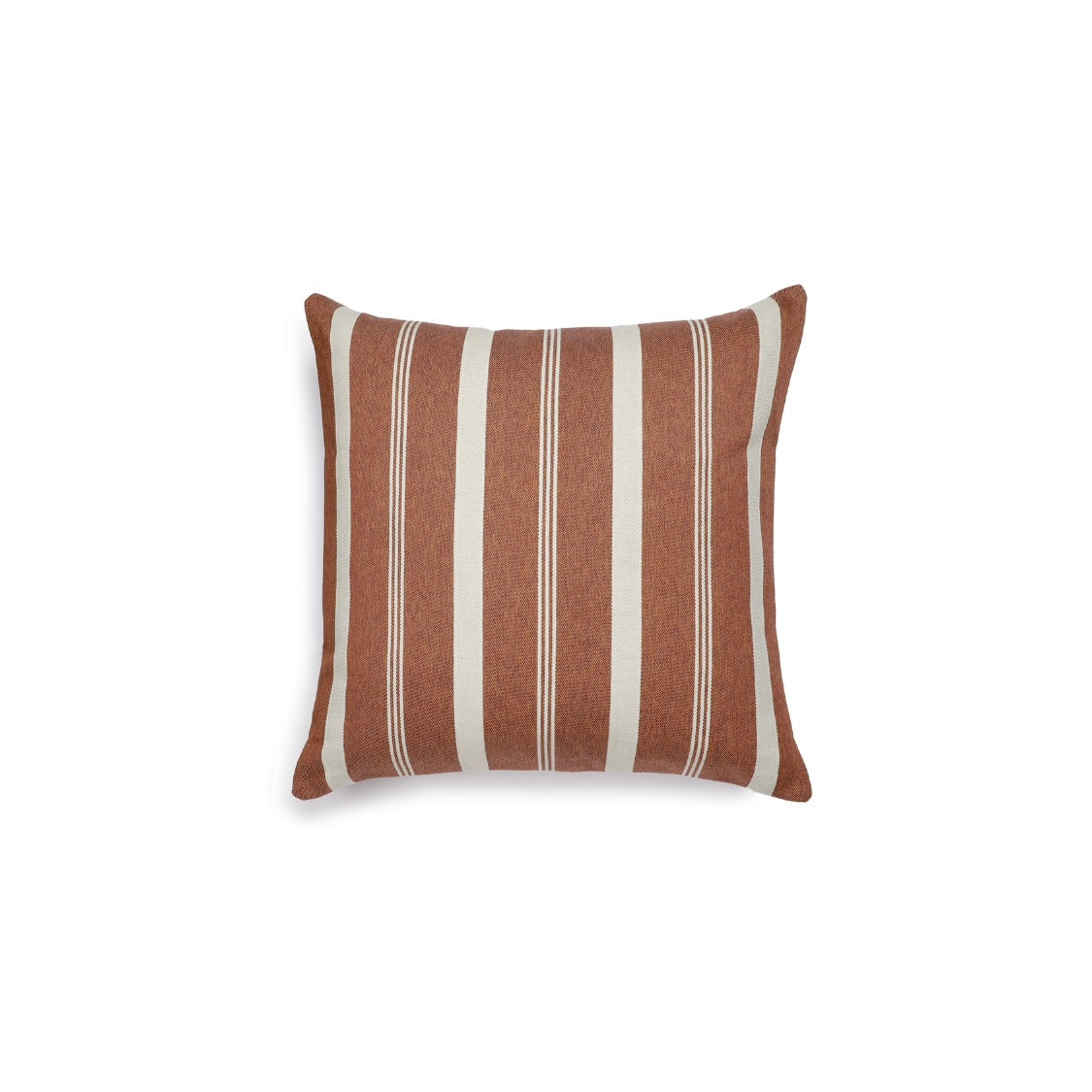 Scapa_Home_langwerpig_buitenkussen_Berber_in_terracotta_met_witte_streep_60_x_60_cm