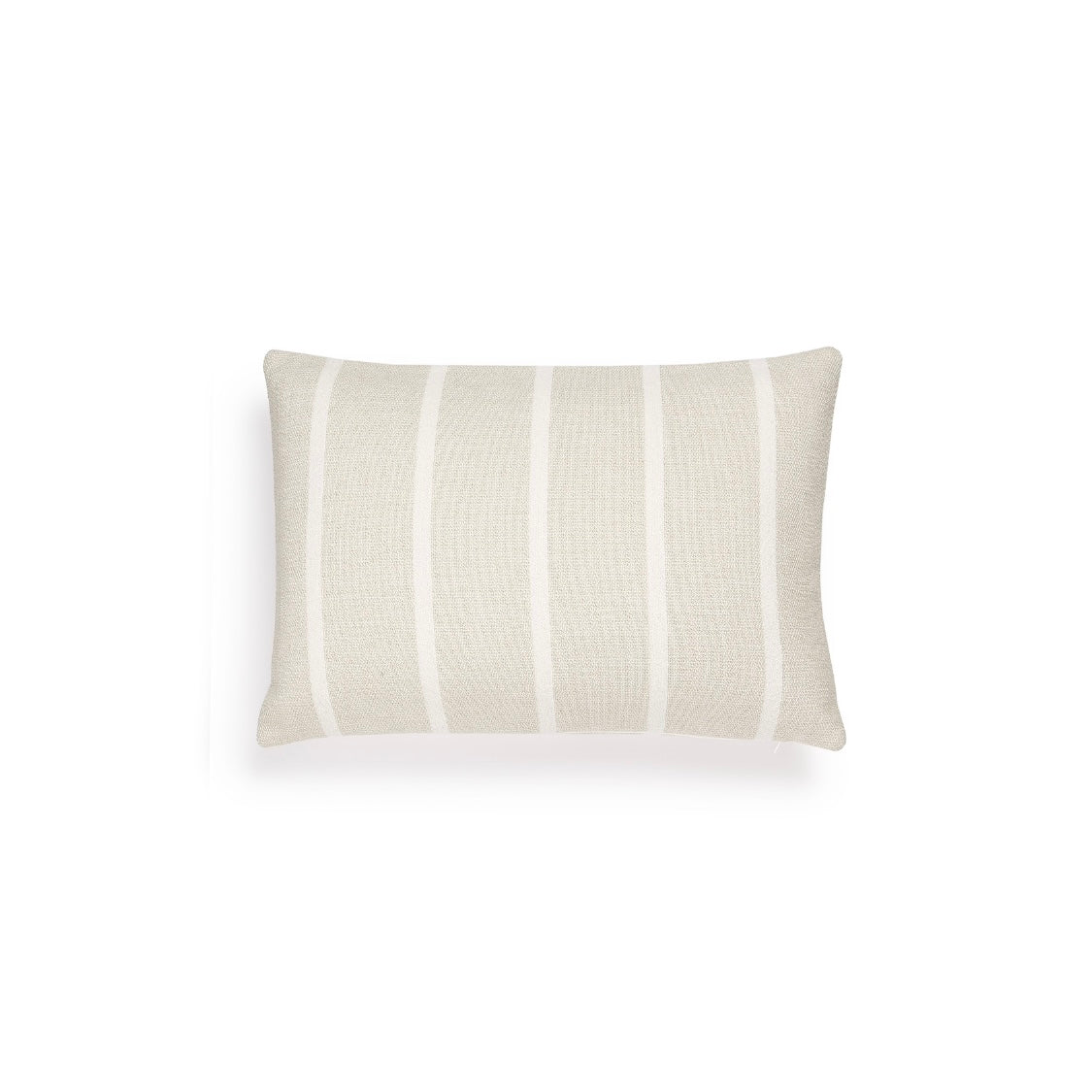 Scapa Home langwerpig buitenkussen â€˜Mateoâ€™ beige met witte streep 40 x 60 cm