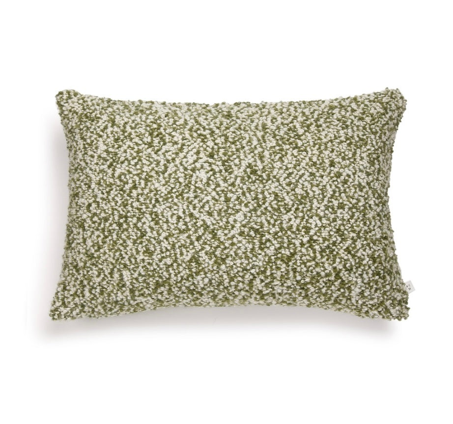 Scapa Home langwerpig sierkussen â€˜Aberdeenâ€™ olijfgroen 40 x 60 cm