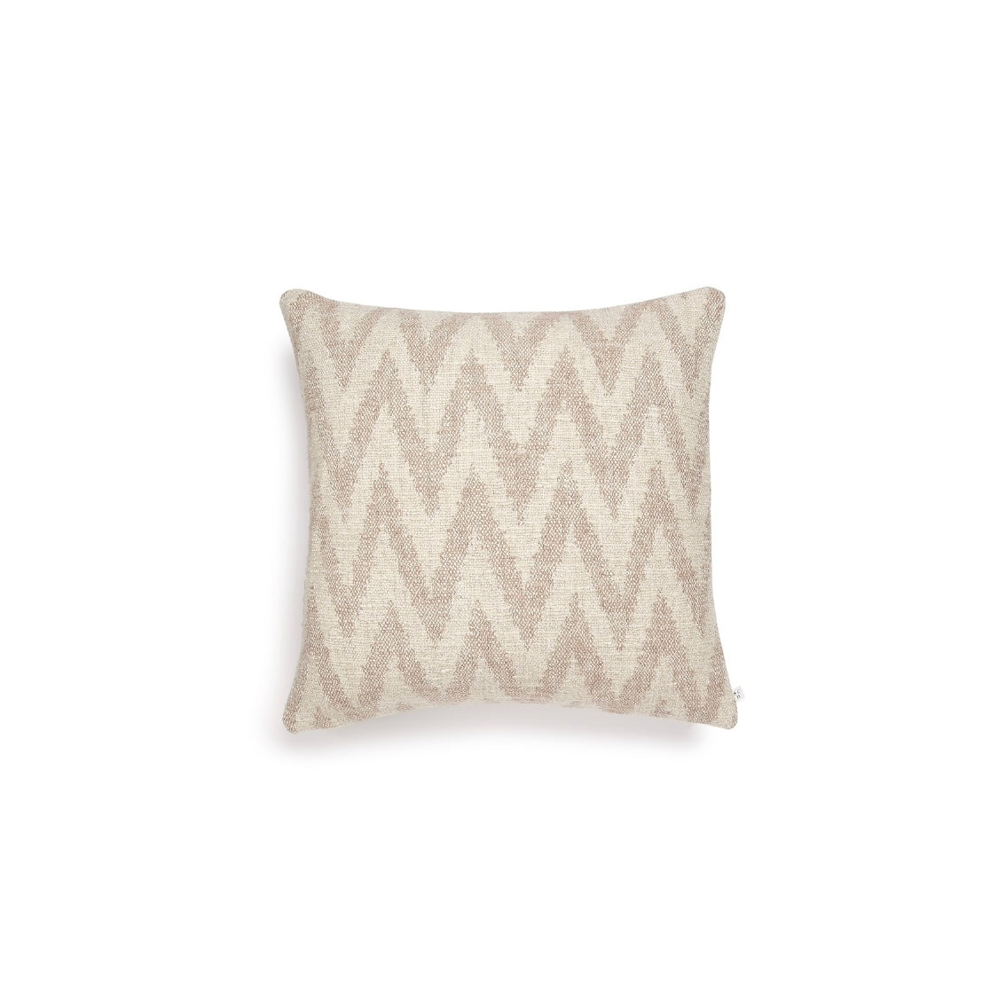 Scapa Home sierkussen â€˜Lidoâ€™ in licht roze visgraat patroon 50 x 50 cm