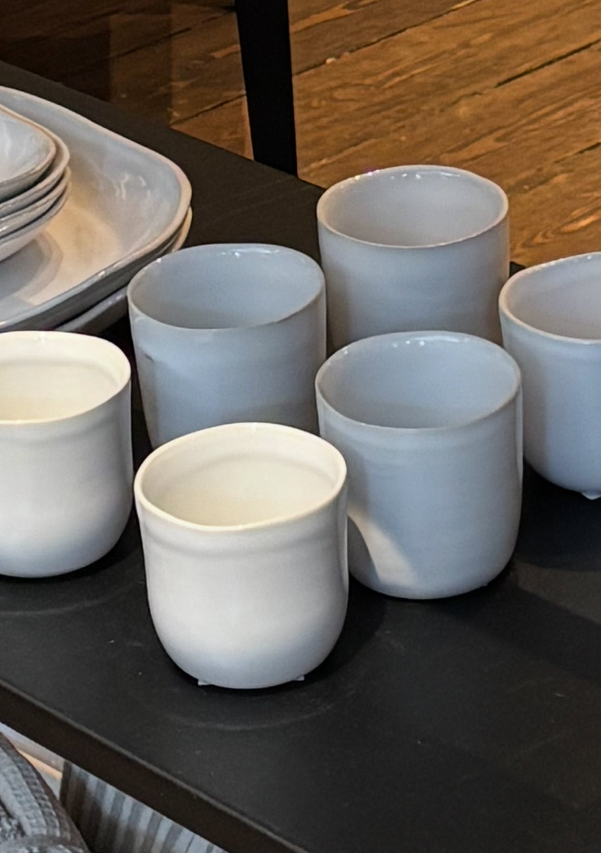 Scapa Home steengoed mokken 'Peneda' set van 4 in kalkwit