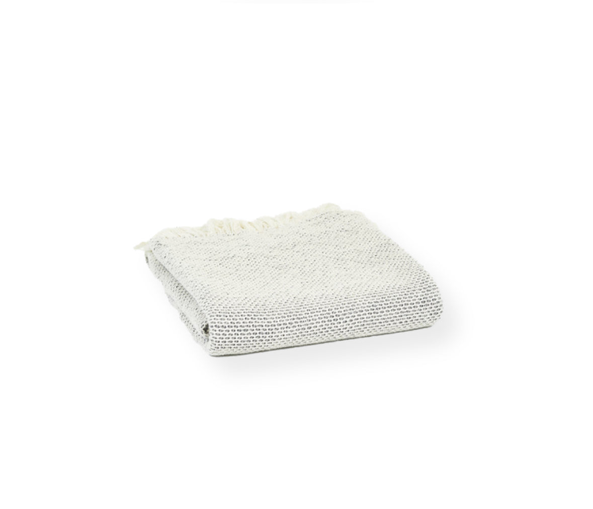 Scapa Home handdoek Honeycomb in kiezelgrijs