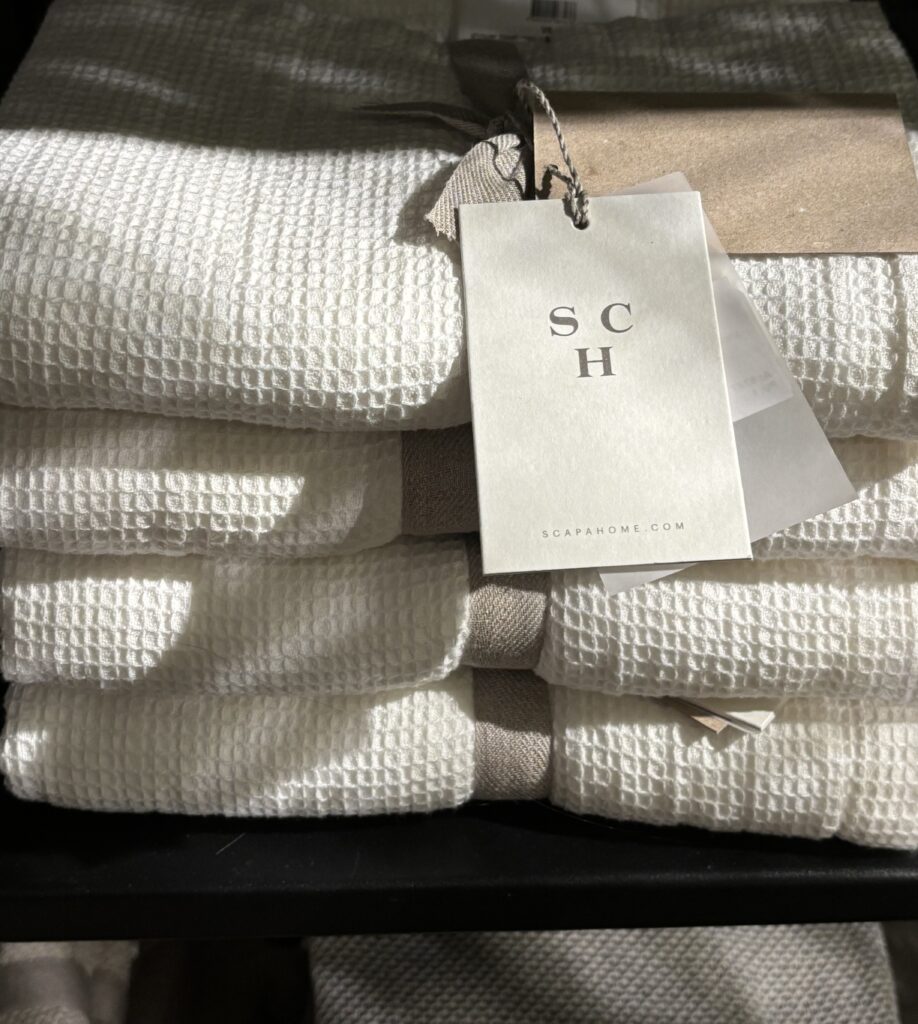 Scapa Home handdoek ‘Vila’ in wit