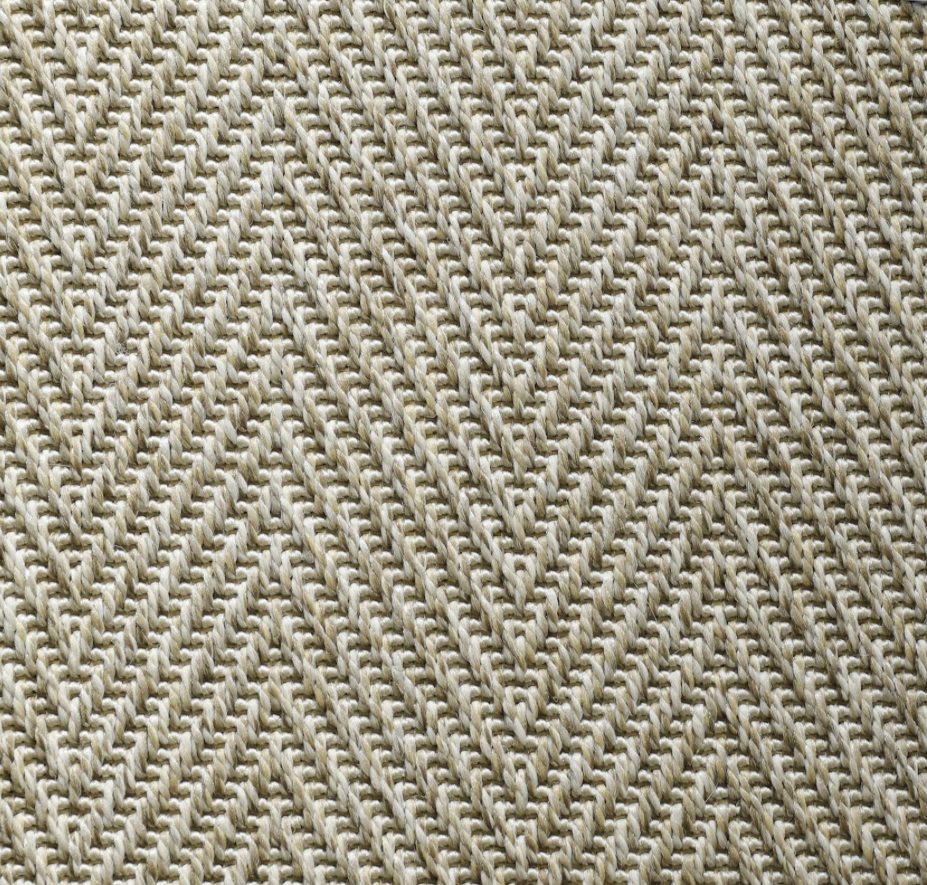 Scapa Home vloerkleed 'Clayton' in naturel visgraat patroon