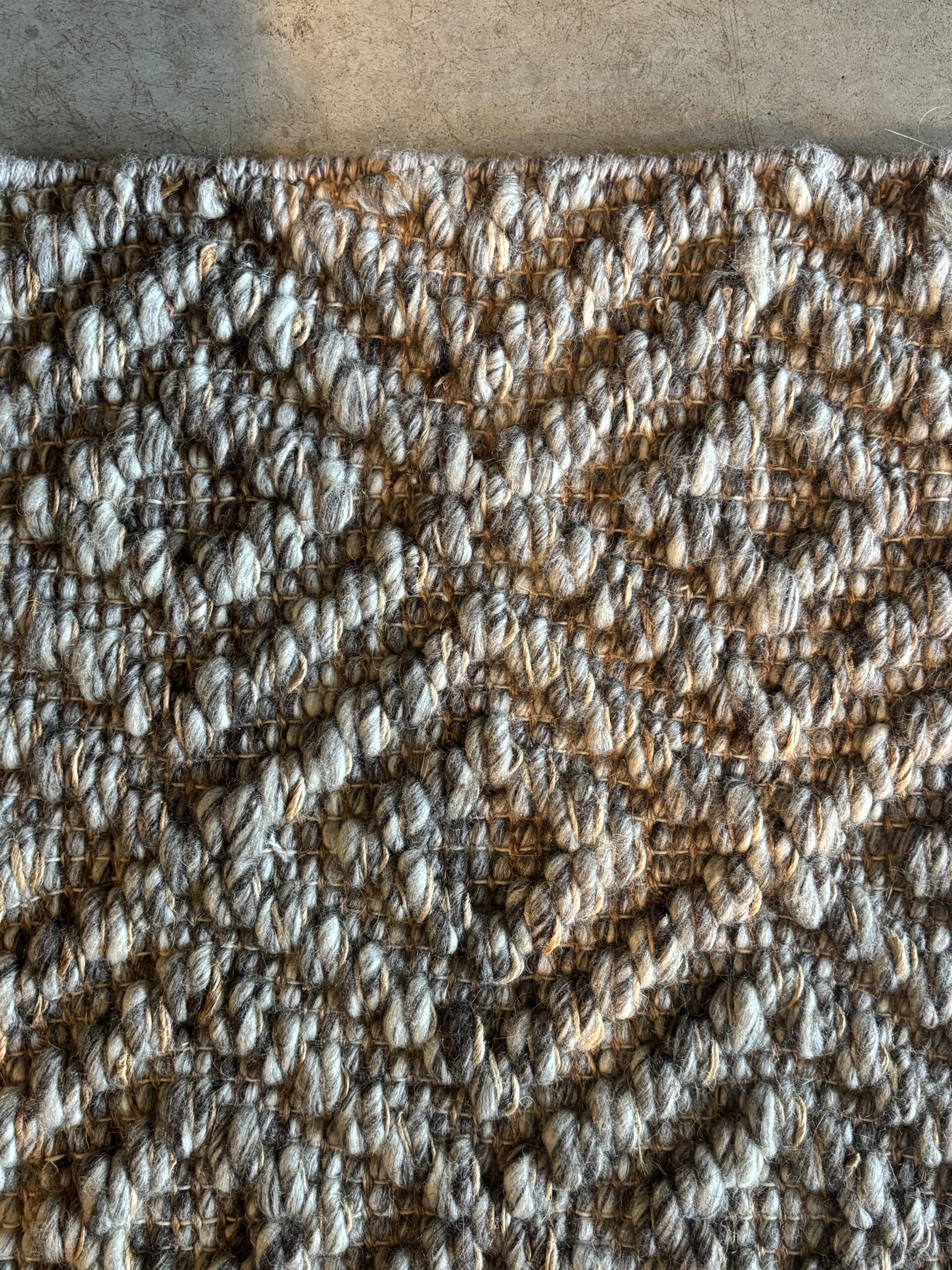 Scapa Home wol/hennep vloerkleed 'Gemma' in licht grijs zoom Scapa Home wol/hennep vloerkleed 'Gemma' in licht grijs zoom