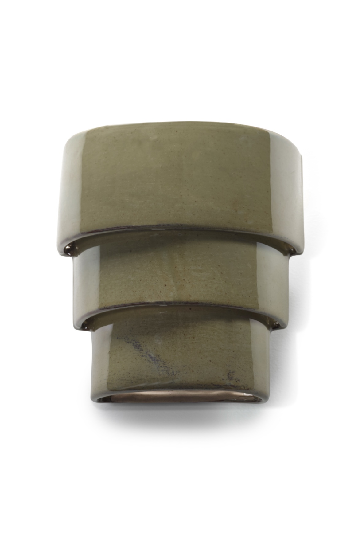 Serax by Anita Le Grelle keramische wandlamp 'Jim' in olijfgroen Serax by Anita Le Grelle keramische wandlamp 'Jim' in olijfgroen