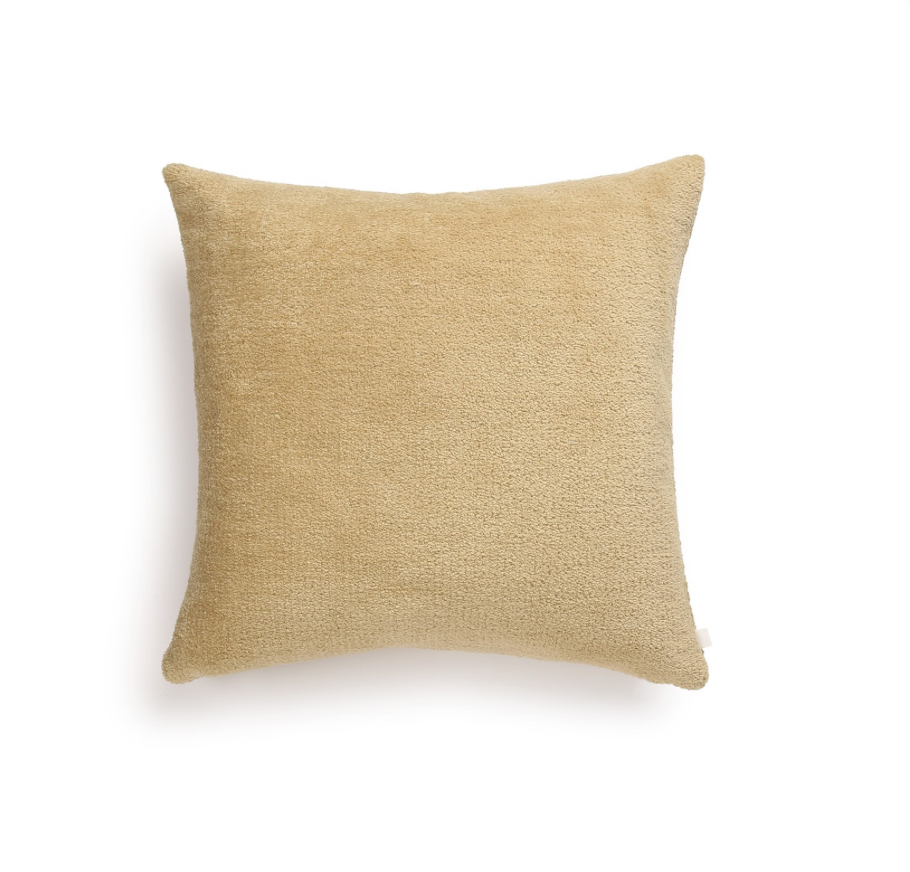 Scapa Home fluwelen sierkussen ‘Soho’ in zand 50 x 50 cm