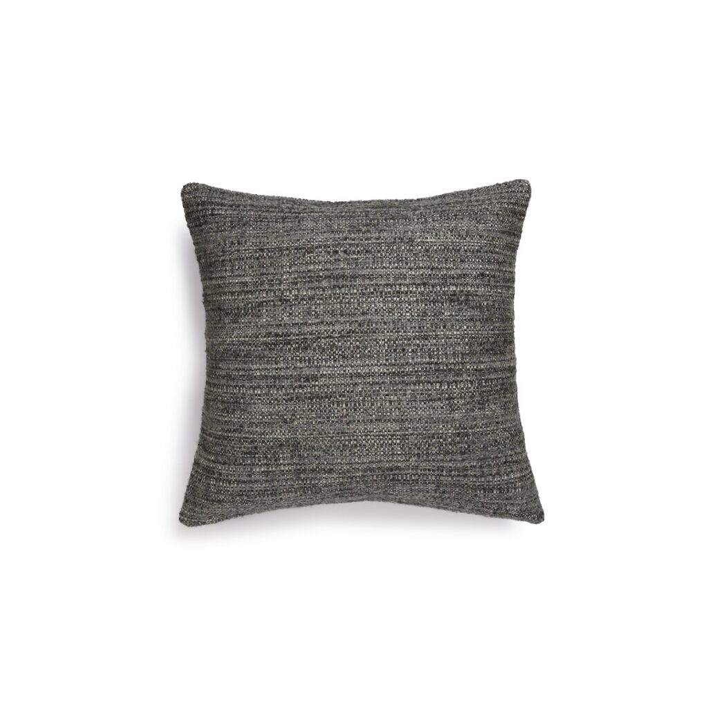 Scapa Home sierkussen ‘Causeway’ meteoriet grijs 60 x 60 cm