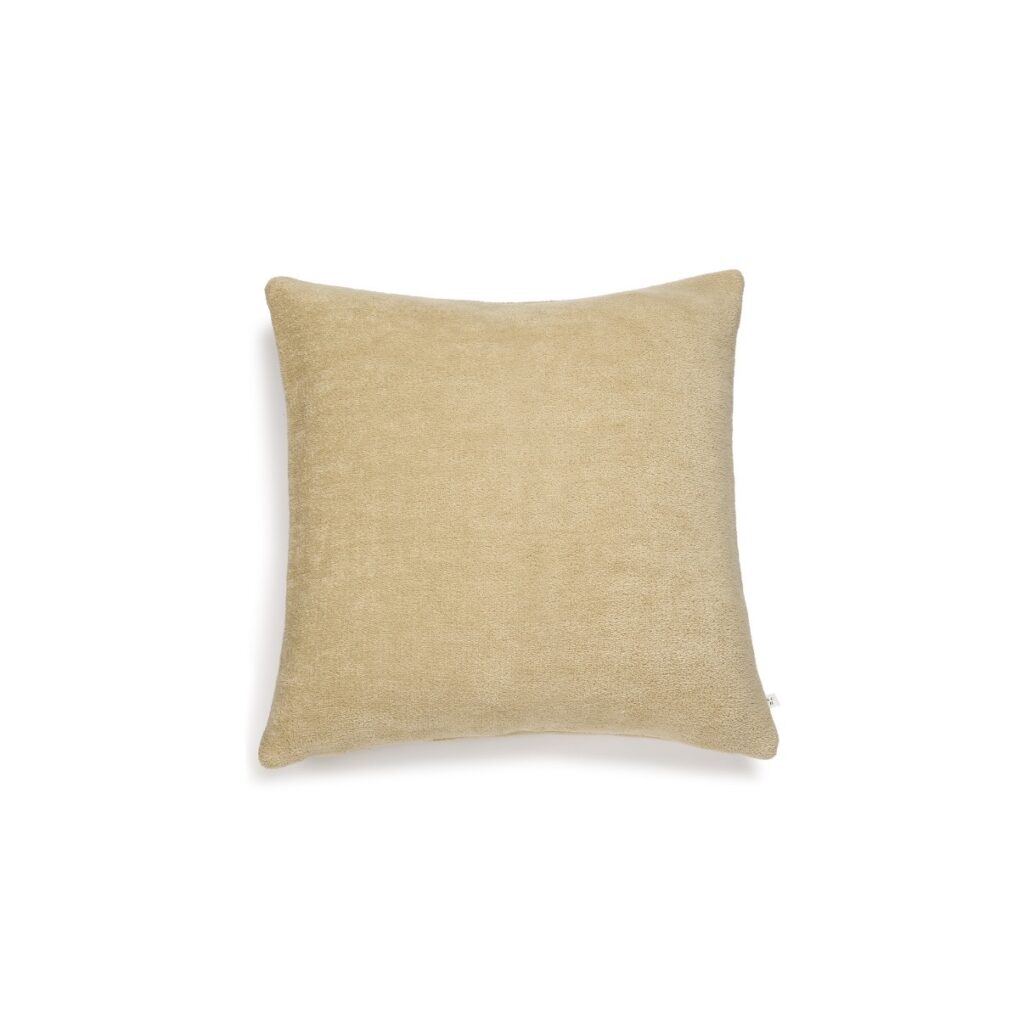 Scapa Home fluwelen sierkussen ‘Soho’ in zand 60 x 60 cm