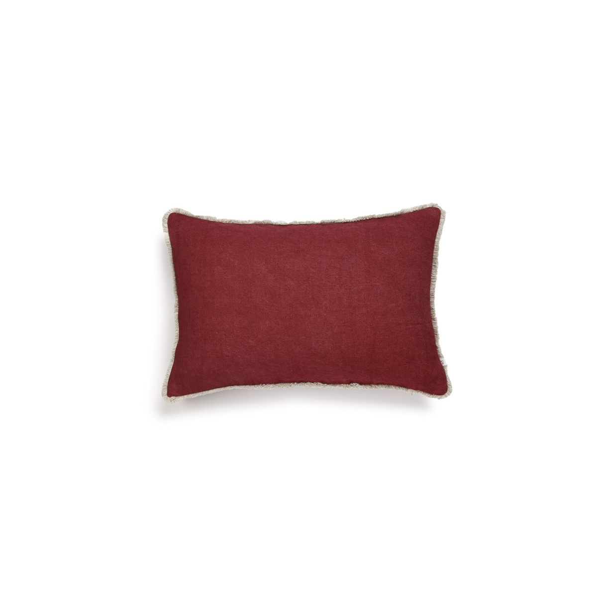Scapa-Home-Sloane-cushion-cover-40-x-60-pink-power-sandshell-LR Scapa Home linnen sierkussen ‘Sloane’ in fuchsia roze 40 x 60 cm