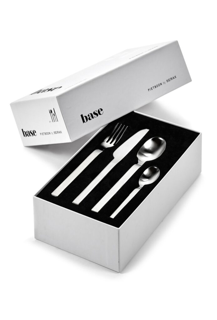 Serax by Piet Boon stalen bestekset 'Base' - 24 delig