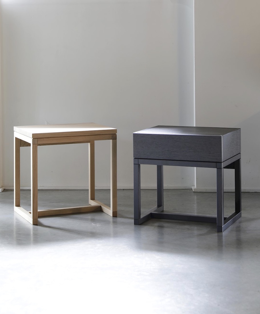 Scapa Home bijzettafels/nachtkastjes 'Vince' in eiken Scapa Home bijzettafels/nachtkastjes 'Vince' in eiken