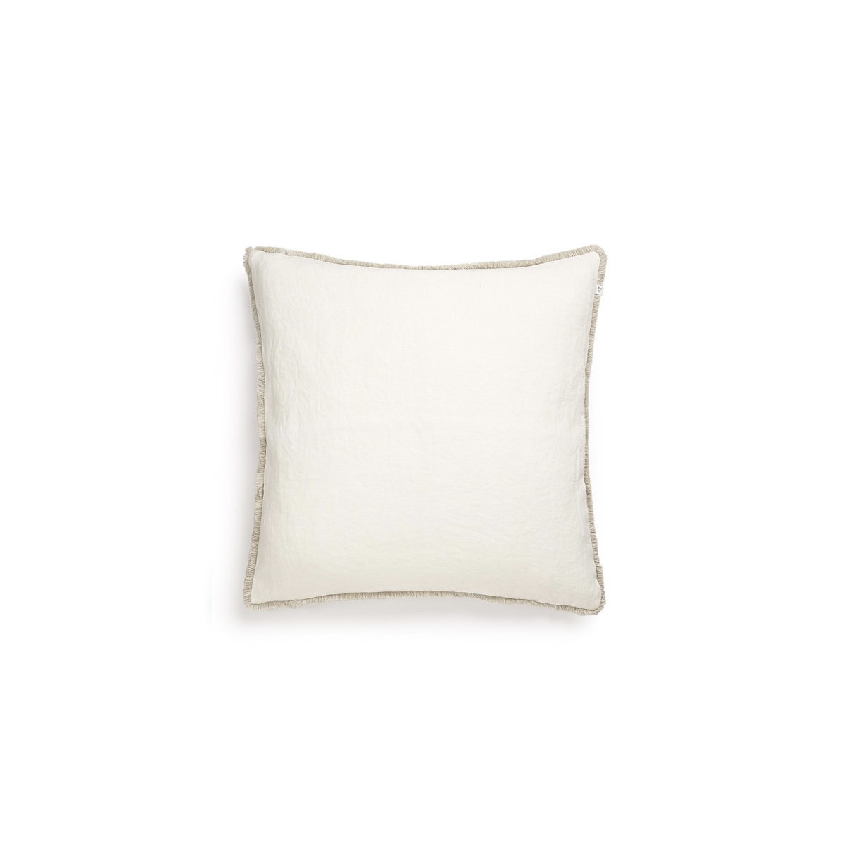 Scapa-Home-Sloane-cushion-cover-60-x-60-chalk-white-sandshell-LR Scapa Home vierkant linnen sierkussen ‘Sloane’ in kalkwit 60 x 60 cm